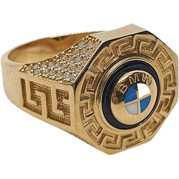 VipGold Златен мъжки пръстен 9.93 гр (r54)