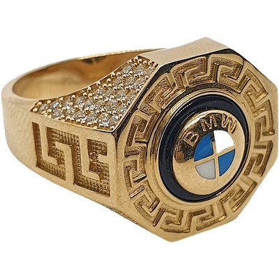 VipGold Златен мъжки пръстен 9.93 гр (r54)