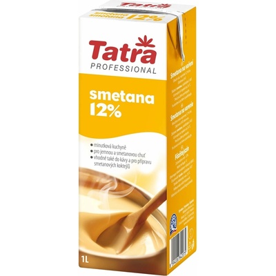 Tatra Professional smetana na vaření 12% 1000 ml – Zboží Dáma