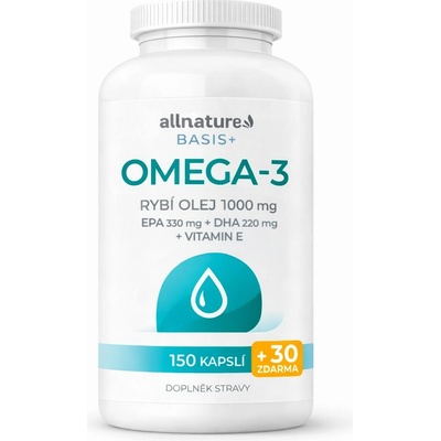 ALLNATURE Basis + Omega 3 150 + 30 kapsúl
