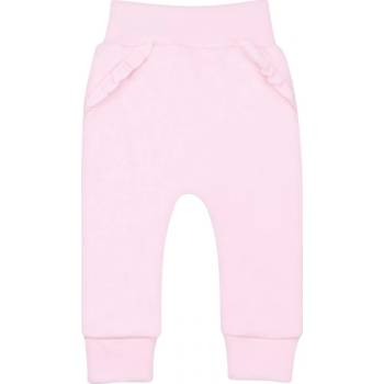 Nini dievčenské dojčenské tepláky z organickej bavlny ABN 3071 ružová