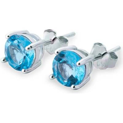 COLURE Puzetky se swiss topazem COL-11 (Ag 925/1000; 1,26 g)