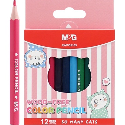 M&G So Many Cats Pastel 12 barev