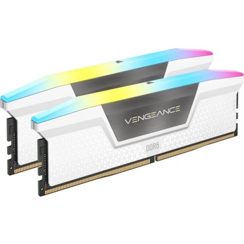 Image 1 of Corsair VENGEANCE RGB 64GB (2x32GB) DDR5 6000MHz CMH64GX5M2B6000C30W
