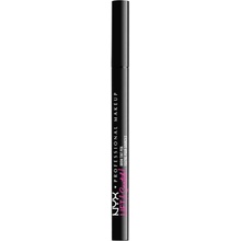 NYX Professional Makeup Lift&Snatch Brow Tint Pen Fix na obočí 10 Black 1 ml