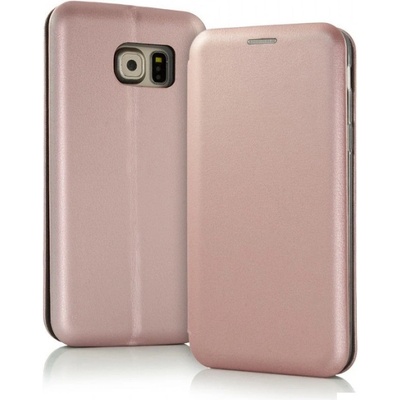 Pouzdro Smart DIVA Xiaomi Redmi Note 9 růžové-zlaté
