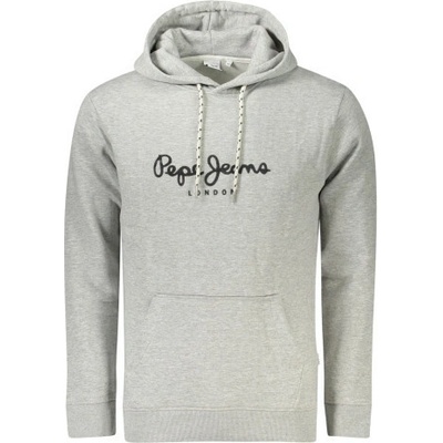 Pepe Jeans sportovní mikina bez zipu Grey