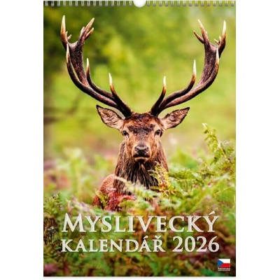 Nástěnný Helma Myslivecký 2026 – Zboží Mobilmania