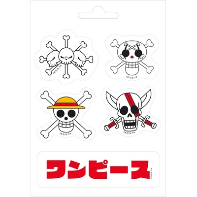 Abysse Corp Комплект стикери ABYstyle Animation: One Piece - Emperors Skulls (ABYDCO896)