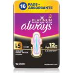 Always Platinum Night Extra Size 5 санитарни кърпи за нощ 16 бр