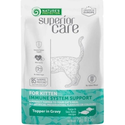 Nature's Protection Kitten Superior Care Immune Support tuna 70 g