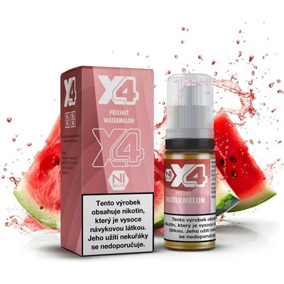 X4 Bar Salt Watermelon 10 ml 10 mg