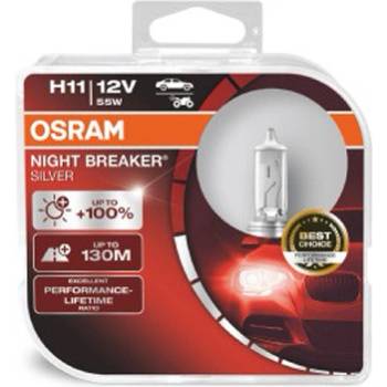 Image 1 of OSRAM Крушка osram h11, 12v, 55w, 2 броя