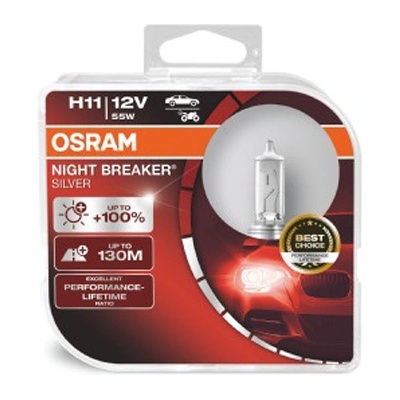 OSRAM Крушка osram h11, 12v, 55w, 2 броя