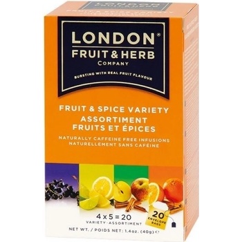 TONY BENNETT Čaj London Fruit Herb variace ovoce a koření Spice 20 x 2 g