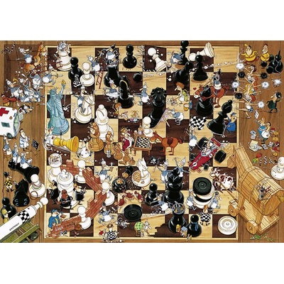 Heye - Puzzle Degano: White or black - 1 000 piese