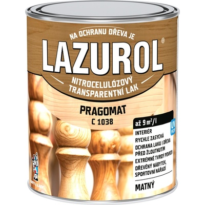 Lazurol Pragomat C1038 0,75 l Lesklý