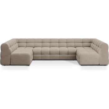 Micadoni Кафяв ъглов диван (U форма) Kendal - Micadoni (MIC_U_137_F1_KENDAL2)