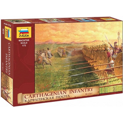 Zvezda Carthagenian Infantry III I B.C. 1:72