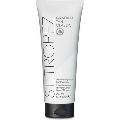 St.Tropez Gradual Tan Classic Daily Firming Lotion samoopalovací zpevňující mléko Light/Medium 200 ml – Zboží Dáma