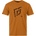 Horsefeathers Тениска Cube - pumpkin Horsefeathers | Oranzhev | МЪЖЕ | L