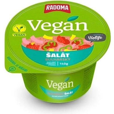 RADOMA Vegan Bulharský šalát s Violife Gouda 140 g – Hledejceny.cz