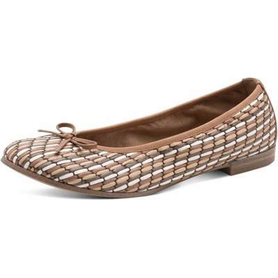 Tamaris dámské baleríny 1-22134-46 cognac comb
