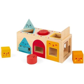 Janod Дървен пъзел Montessori Форми