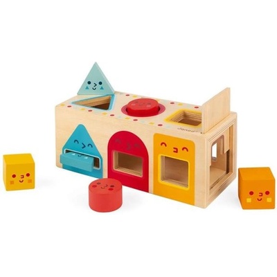 Janod Дървен пъзел Montessori Форми