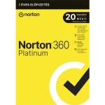 Symantec SW Norton 360 Platinum - 21428034 - 100GB BG 1 потребител, 20 устройства/1 година, електронен лиценз (21428034)