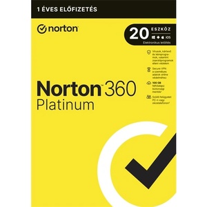 Symantec SW Norton 360 Platinum - 21428034 - 100GB BG 1 потребител, 20 устройства/1 година, електронен лиценз (21428034)