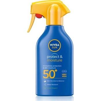 Nivea Sun Protect & Moisture hydratačný sprej na opaľovanie SPF50+ 270 ml