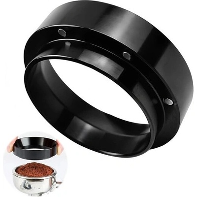 HOMTRAK 58mm magnetický dávkovací kroužek na kávu, 58mm magnetický dávkovací trychtýř vyrobený z hliníku,
