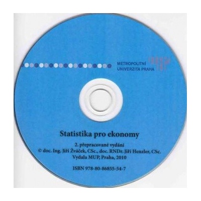 Statistika pro ekonomy CD forma skript - Jiří Žváček; Jiří Henzler