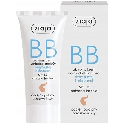 Ziaja Farbiaci krém BB OPÁLENÁ BROSKYNIČKA SPF 11-20 50 ml