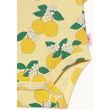 Tinycottons Бебешко боди Tinycottons ORANGES RIB BODY (SS26.116)
