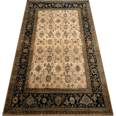 Najkoberce OMEGA AVILA Ornament rám hnedý