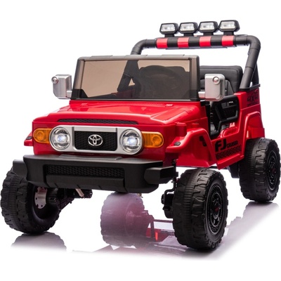 Beneo Elektrické autíčko Toyota FJ Cruiser XXL s pohonem 4x4 červená