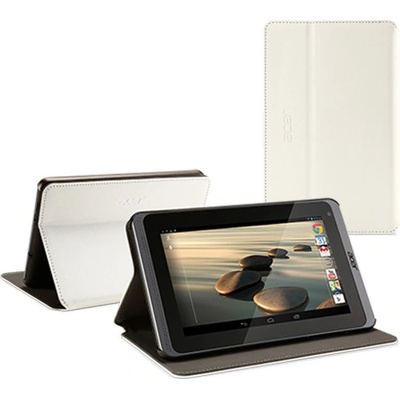 Acer Калъф Acer за таблет B1-72X до 7" (17.78 cm), "бележник", бял