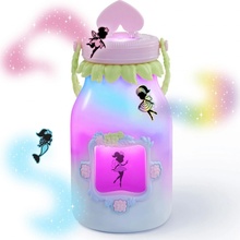 TM Toys Magic Fairyfinder Fairy Catching Jar Rainbow růžová