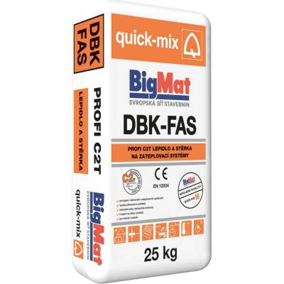 BigMat Lepidlo a stěrka na zateplovací systémy DBK-FAS 25 kg