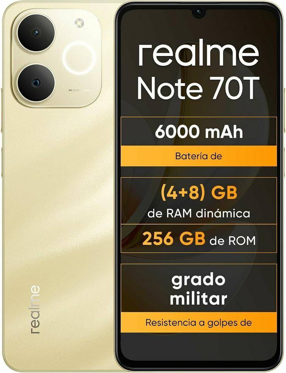 realme Note 70T 4GB/256GB Gold od 101,9 € - Heureka.sk