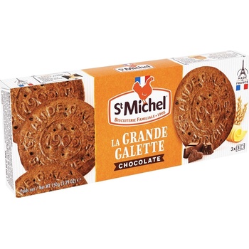 StMichel Св. Michel 9 Grandes Galettes маслени бисквитки с шоколад 150гр