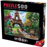 Anatolian Пъзел Anatolian от 500 части - Пролет в Париж (P3627)