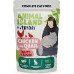 Animal Island Everyday Филечки в бульон от пиле и пъдпъдък 85 г