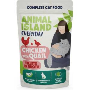 Animal Island Everyday Филечки в бульон от пиле и пъдпъдък 85 г
