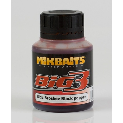Mikbaits BiG ultra Dip Bigby Broskyňa Black pepper 125 ml