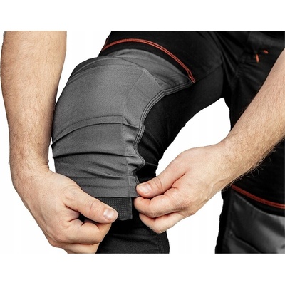 Neo Tools 81-238 HD Slim Kalhoty do pasu zúžené černé