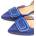 Erbil Shoes Дамски балерини с ток - Сини #383664 (383664_Синьо)