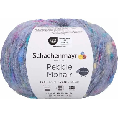 Schachenmayr Pebble Mohair 52 Šedomodrý